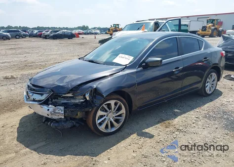 2016 Acura Ilx Premium Package/Technology Plus Package from USA, damaged, VIN 19UDE2F71GA003689